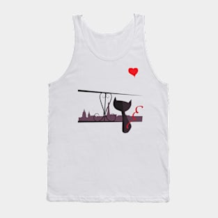 Cat in Paris Tank Top